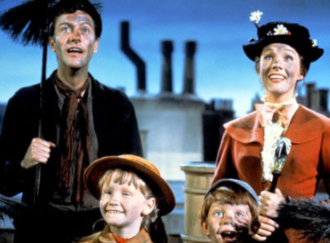 Schoorsteenvegers in Mary Poppins