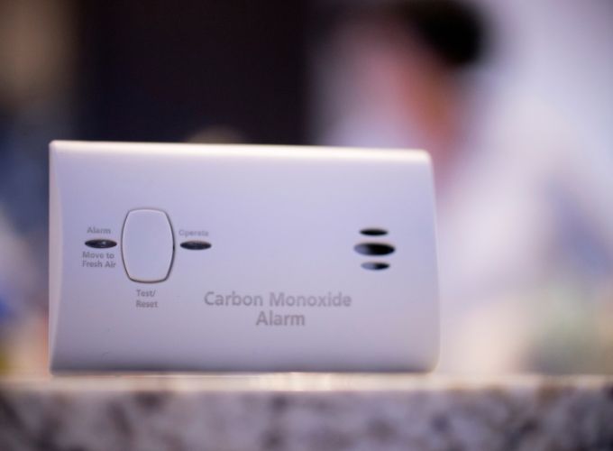 Install carbon monoxide alarms