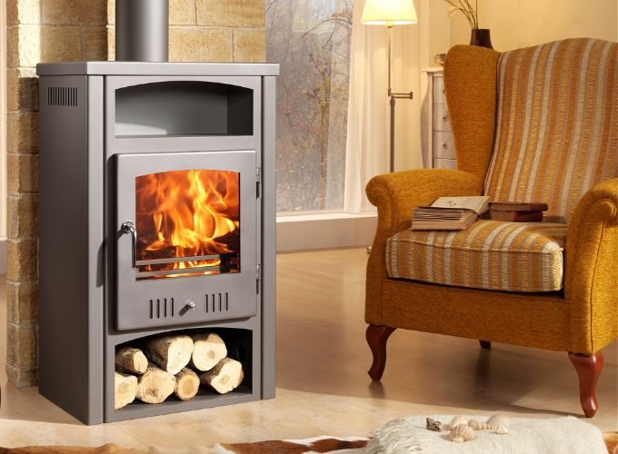 Summer wood stove 