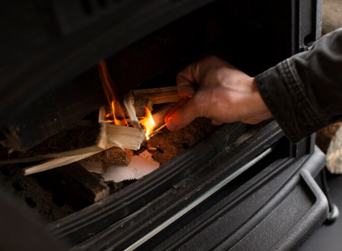 Wood Stove Ignition