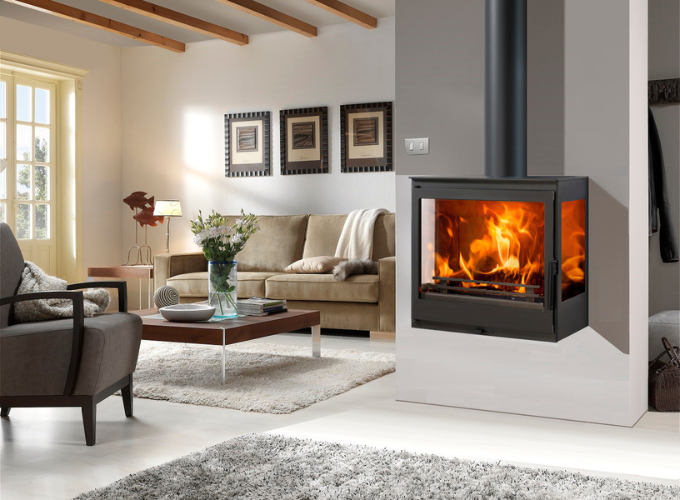 Suspended Wood Stoves